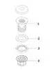 DORNBRACHT Siebventil SERIENNEUTRAL 10105970 1 1/4'' Champagne (22kt Gold), 10105970-47 Galeriebild 4
